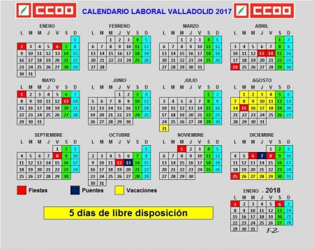 CALENDARIO 2017